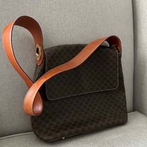 CELINE PARIS VINTAGE MACADAM FOLD PURSE